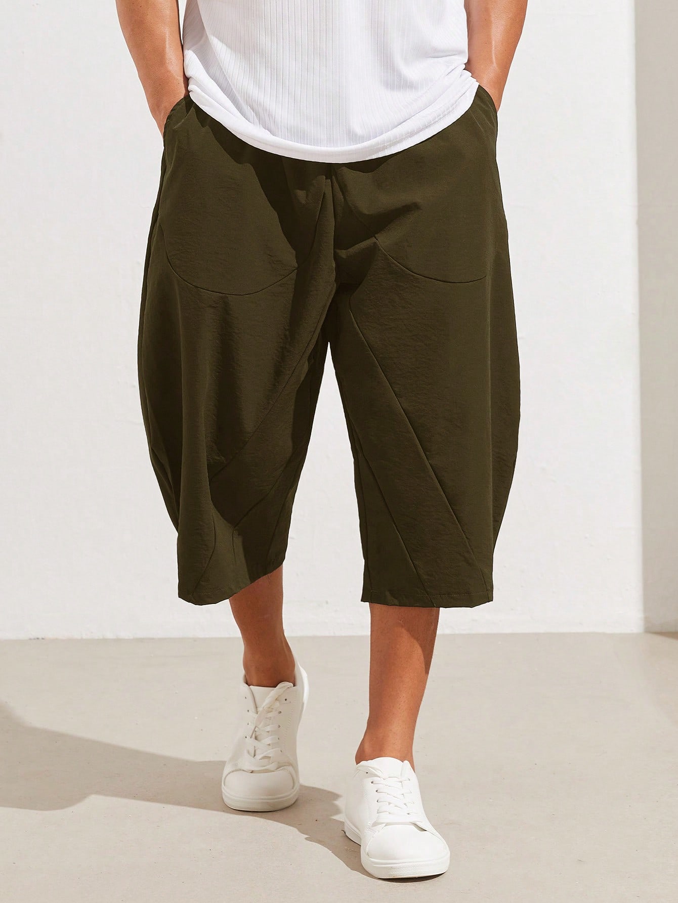 Manfinity KASUA Men??s Solid Color Simple Daily Casual Pants - Image 1