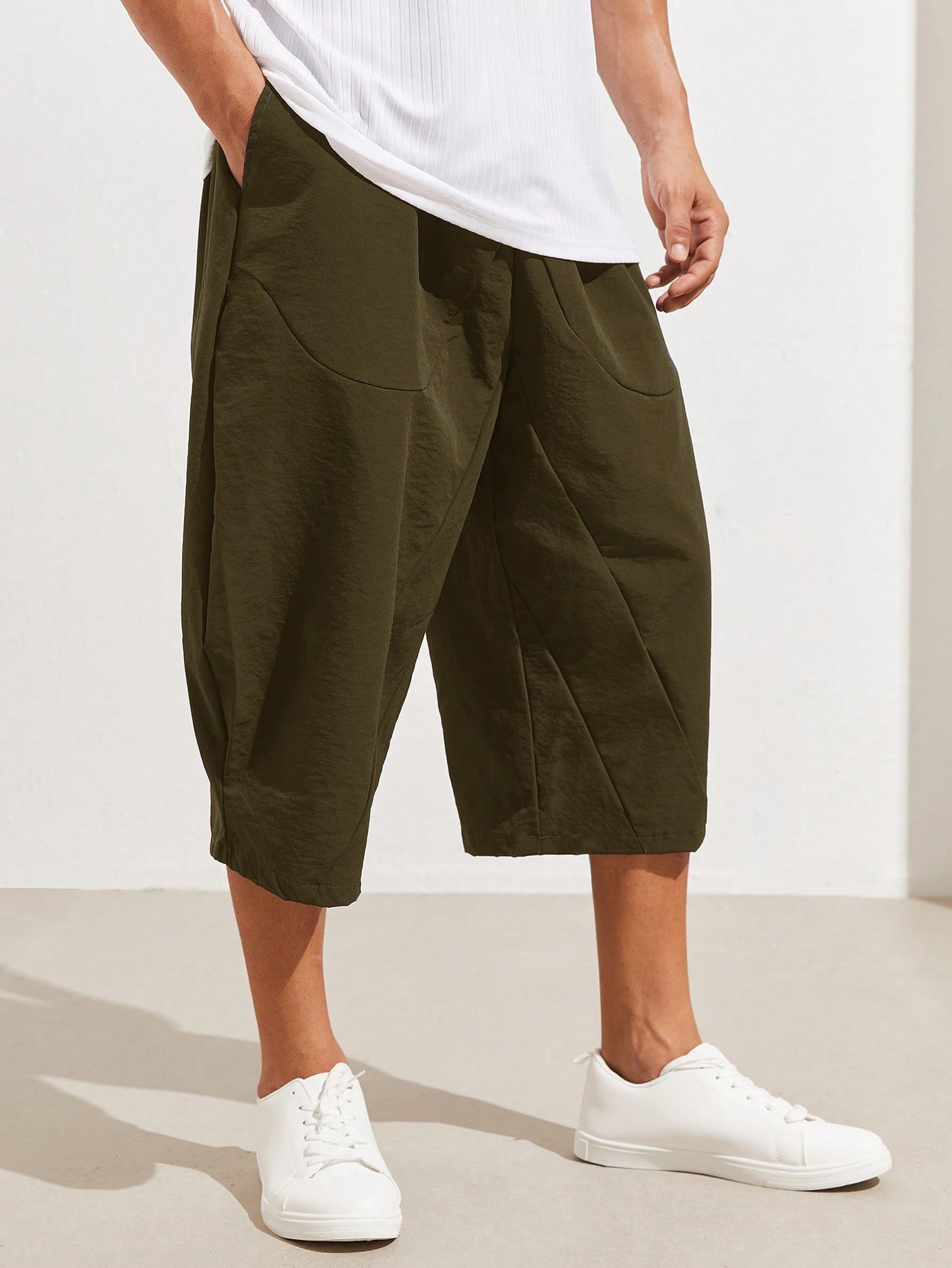 Manfinity KASUA Men??s Solid Color Simple Daily Casual Pants - Image 6