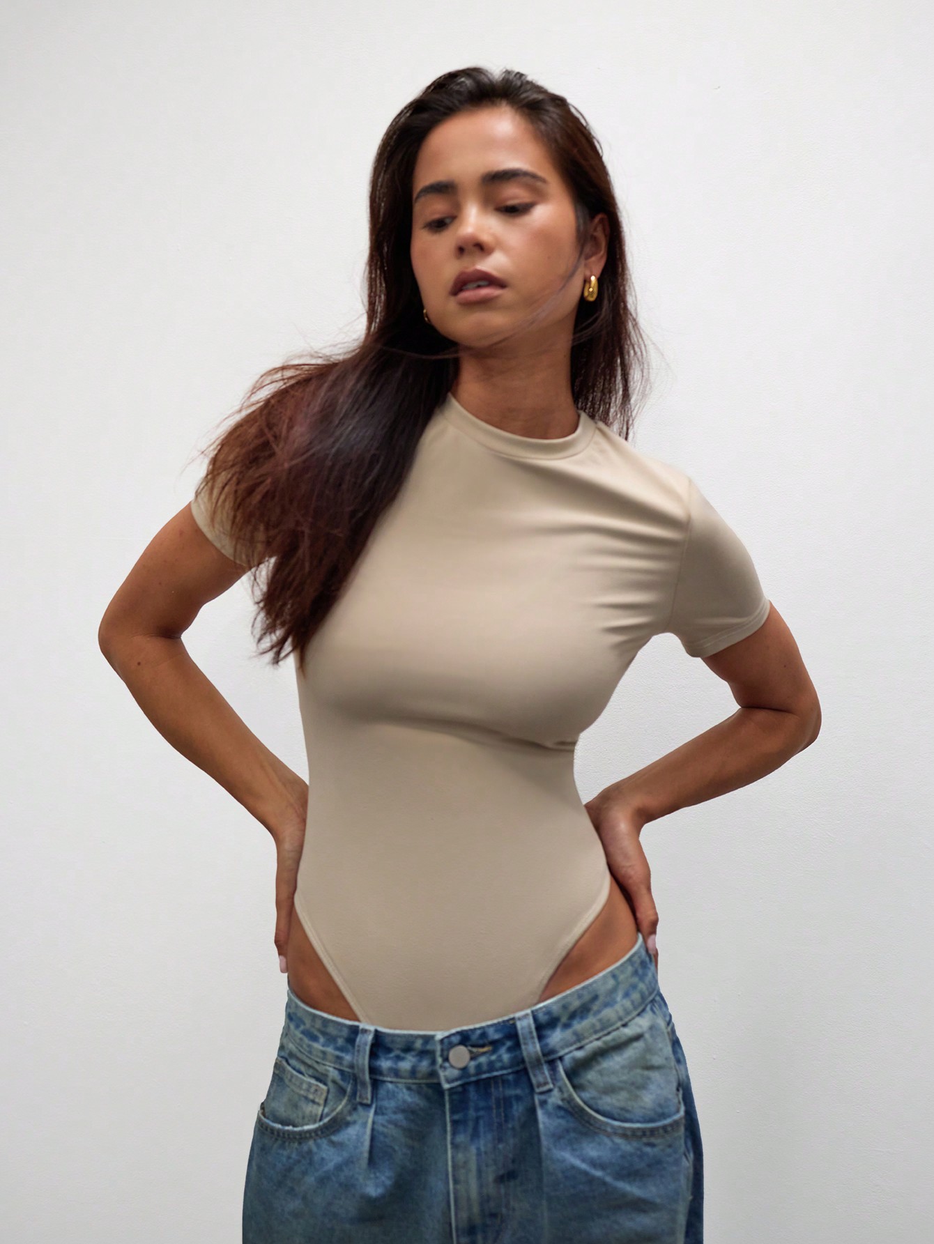 MUSERA Buttery Soft T Shirt Bodysuit - Image 2