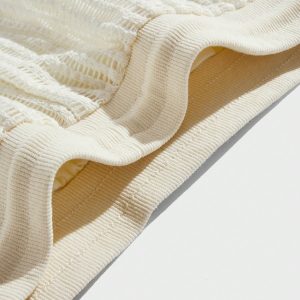 Manfinity KASUA Men??s Solid Color Elastic Waist Drawstring Shorts - Image 4