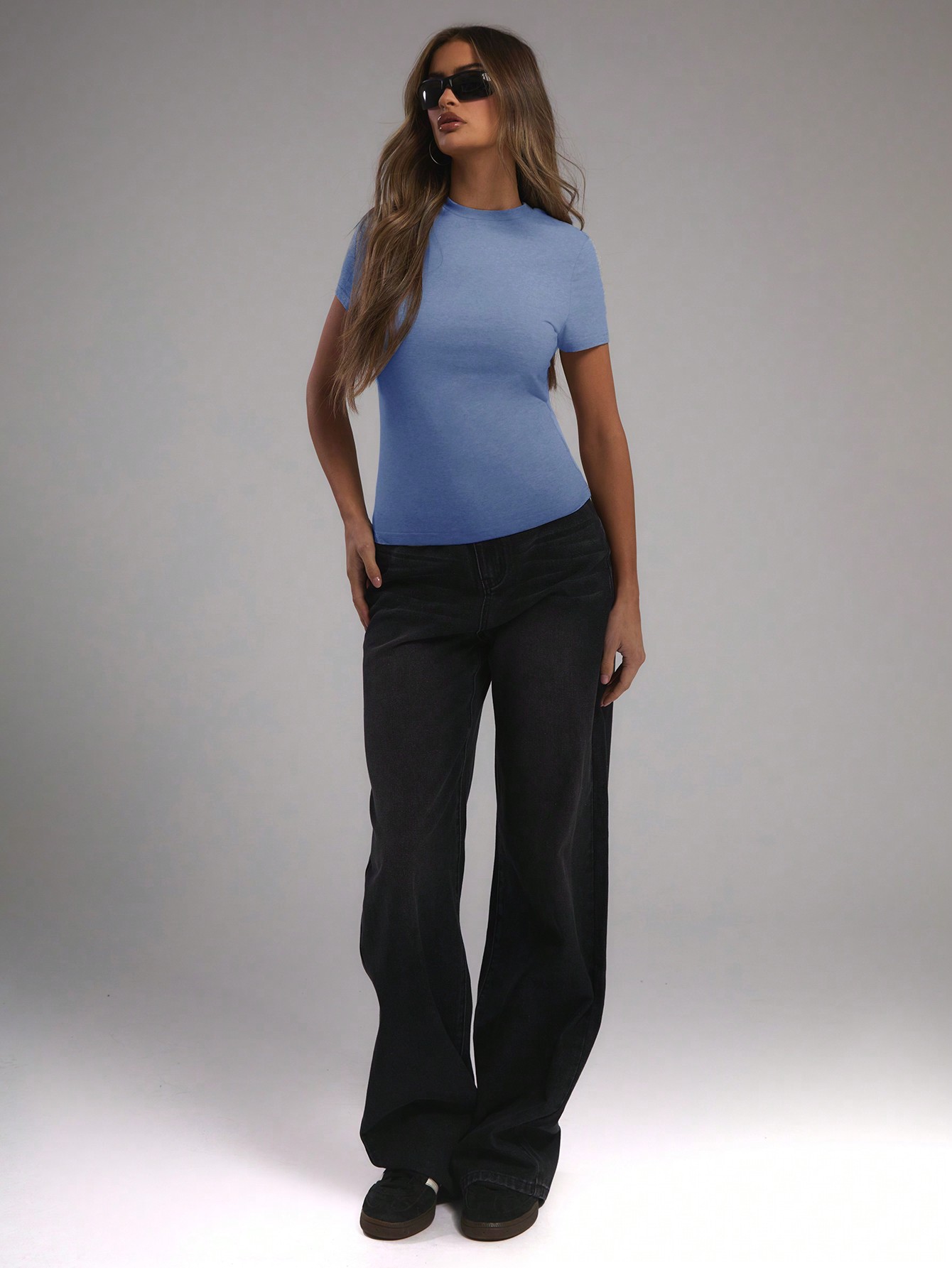 MUSERA Jersey Short Sleeve Fitted T Shirt - Image 3