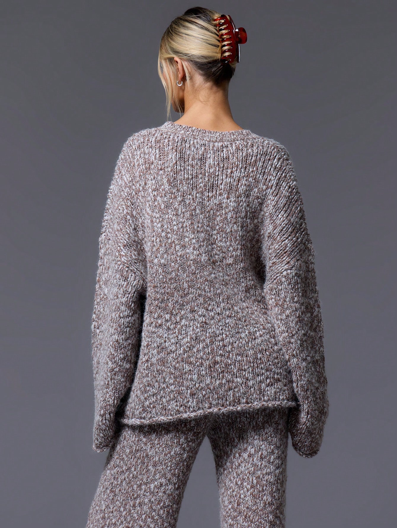MUSERA Knit Long Sleeve Jumper With Pockets - Image 3