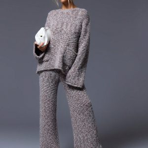 MUSERA Knit Long Sleeve Jumper With Pockets - Image 4
