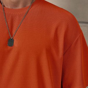 Manfinity KASUA Loose Fit Men Solid Drop Shoulder T-Shirt & Shorts Set - Image 6