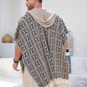 Manfinity KASUA Men??s Batwing Loose Knit Cardigan With Tassel, Casual Daily Wear - Image 2