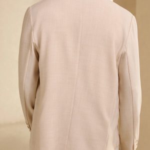 Manfinity KASUA Men Solid Lapel Neck Blazer For Dailywear - Image 2