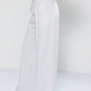 MUSERA Pintuck Detail Wide Leg Joggers - Image 4