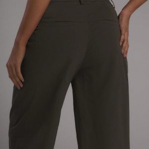 MUSERA Fall Clothes Twill Slouch Fit Wide Leg Trousers - Image 3