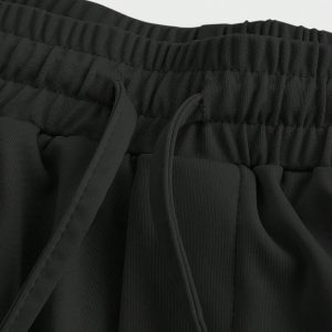 Manfinity KASUA Men??s Solid Color Half-Placket Zipper Short Sleeve Polo T-Shirt And Drawstring Waist Shorts Set, Summer - Image 10