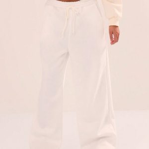 MUSERA Fall Tops Pocket Detail Wide Leg Joggers - Image 2