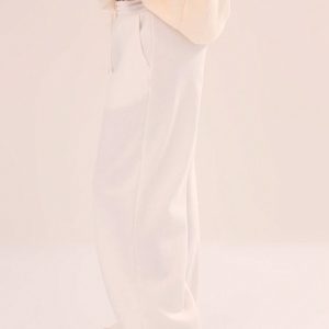 MUSERA Fall Tops Pocket Detail Wide Leg Joggers - Image 3