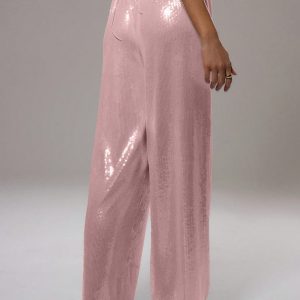 MUSERA Sequin Low Rise Trousers - Image 2