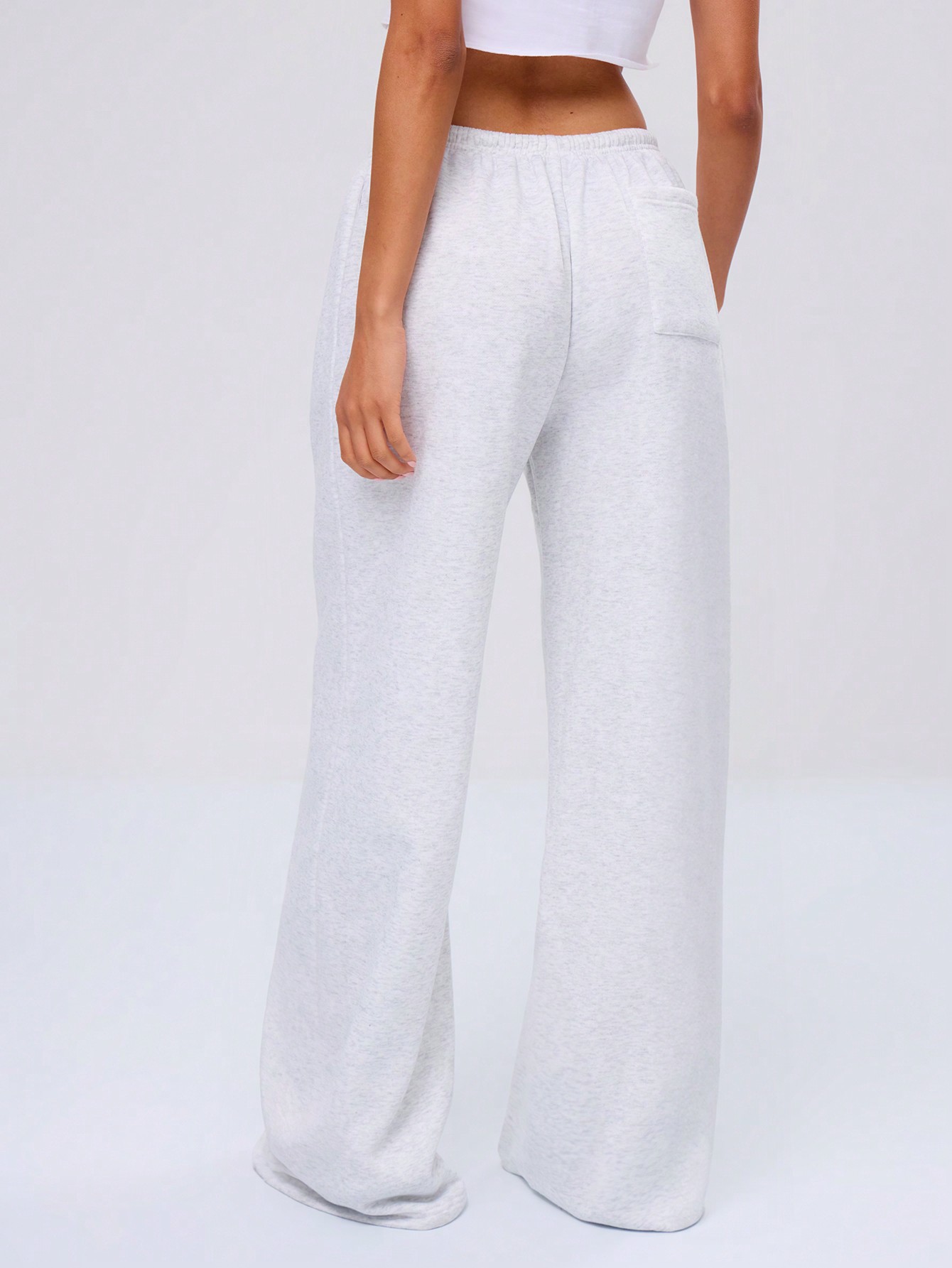 MUSERA Tie Waist Sweat Trouser - Image 2