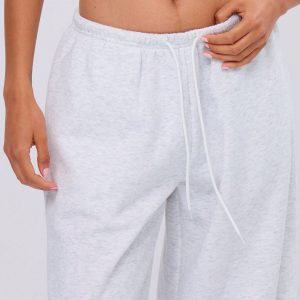 MUSERA Tie Waist Sweat Trouser - Image 5