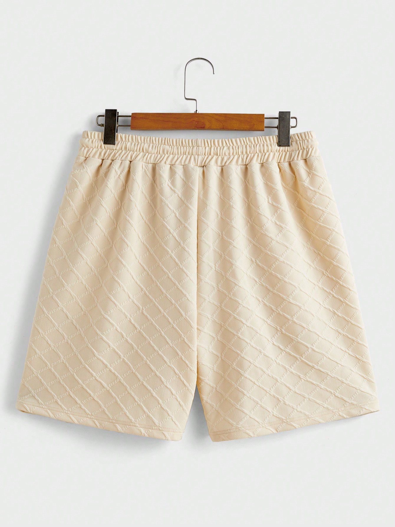 Manfinity KASUA Men Summer Round Neck Short-Sleeved T-Shirt And Drawstring Waist Shorts Set - Image 4