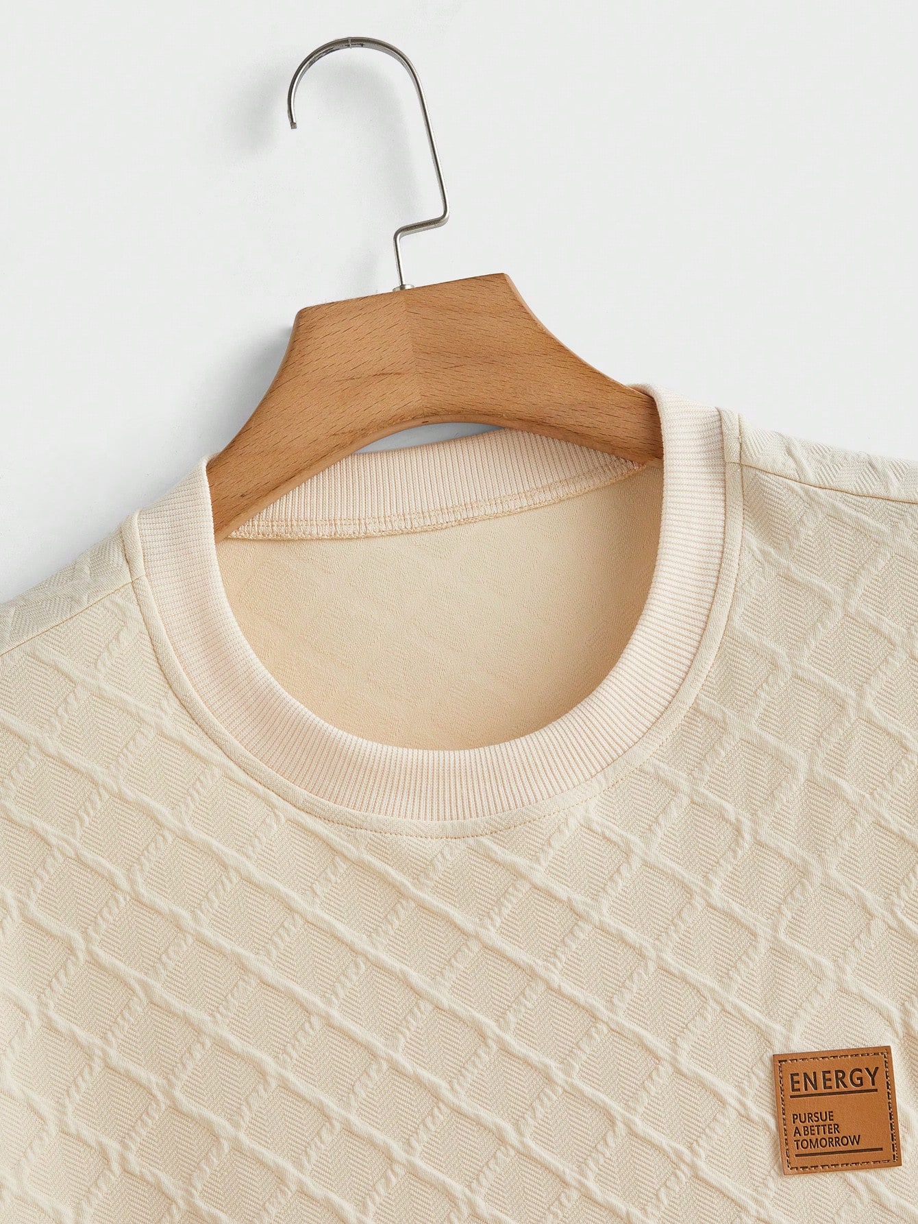 Manfinity KASUA Men Summer Round Neck Short-Sleeved T-Shirt And Drawstring Waist Shorts Set - Image 5