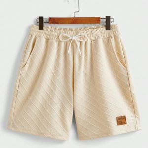 Manfinity KASUA Men Summer Round Neck Short-Sleeved T-Shirt And Drawstring Waist Shorts Set - Image 6