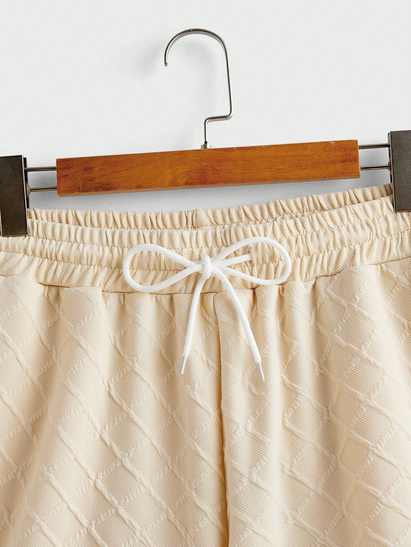 Manfinity KASUA Men Summer Round Neck Short-Sleeved T-Shirt And Drawstring Waist Shorts Set - Image 7