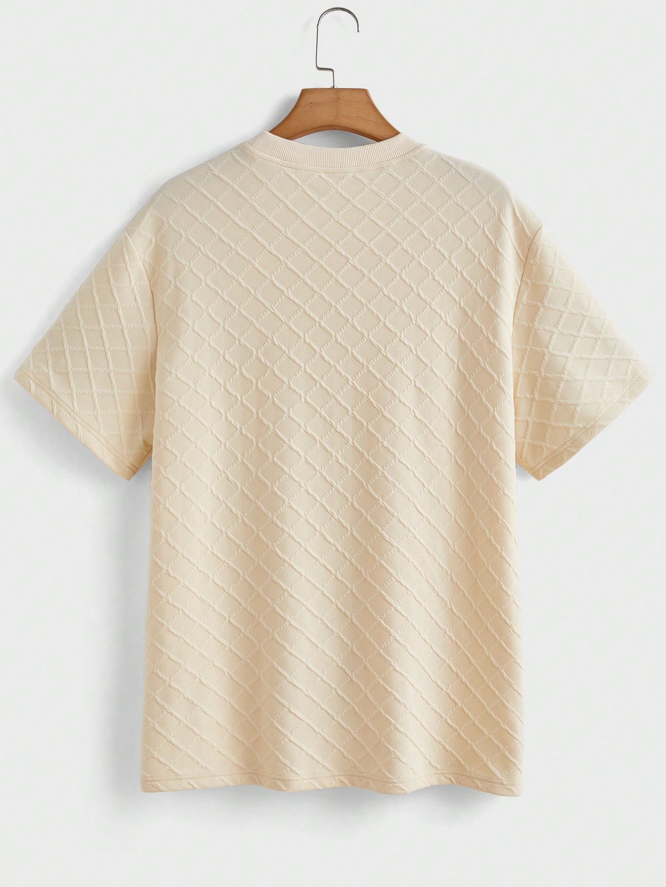 Manfinity KASUA Men Summer Round Neck Short-Sleeved T-Shirt And Drawstring Waist Shorts Set - Image 9