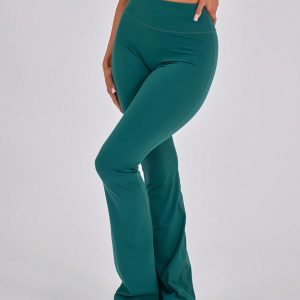 MUSERA High Waisted Sculpt Flare Sports Leggings Only