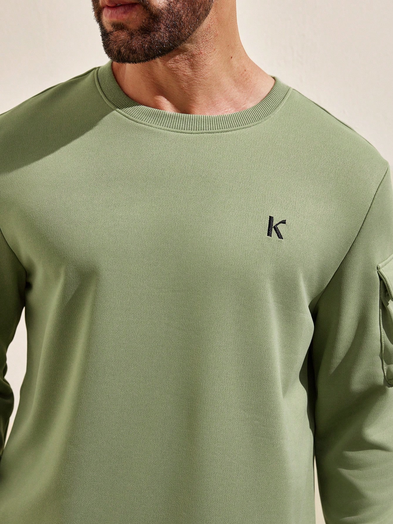 Manfinity KASUA Men Flap Pocket Side Sweatshirt & Sweatpants - Image 8